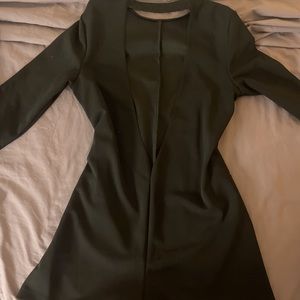 Zara backless short romper